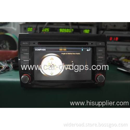 Fiat Bravo Dvd Navigation Radio Tv Bt Ipod Steering Wheel Control Blue&amp;me 